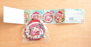 新品★五等分の花嫁 カプセル ラバーマスコット クリスマス サンタ 中野二乃