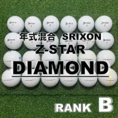 【B52】Z-STAR DIAMOND白 年式混合 ロストボール 24球