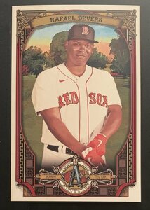 ★MLB 2024 TOPPS ALLEN & GINTER #AGBL-13 RAFAEL DEVERS［BOSTON RED SOX］BOXLOADER 大判カード★