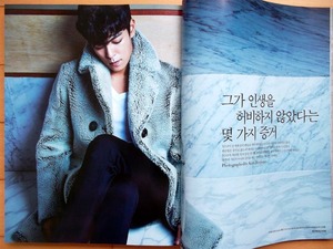 [BIGBANG TOP T.O.P] 韓国雑誌切り抜き12p/ 2014年