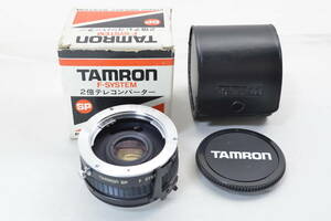 【ecoま】TAMRON SP F SYSTEM 2X TELE-CONVERTER for M/MD BBAR no.320020