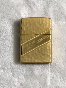 ZIPPO ジッポー オイルライター　未使用品　1989年製 金色　ゴールド　アンティーク　ヴィンテージ　ビンテージ