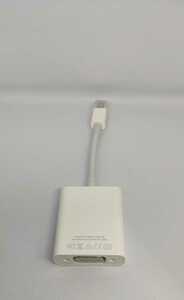 Apple純正 Mini DisplayPort-VGAアダプタ A1307