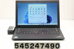 Lenovo ThinkPad X280 Core i7 8550U 1.8GHz/16GB/256GB(SSD)/12.5W/FWXGA(1366x768)/Win11 【545247490】