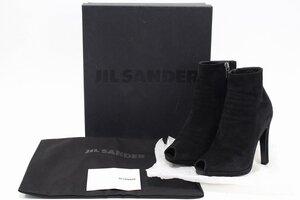 JIL SANDER ジルサンダー ヒール ブーツ ブラック 35 22cm 12-M014/1/100