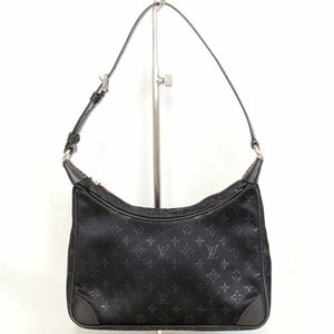 美品『USED』 LOUIS VUITTON ルイ・ヴィトン リトルブローニュ M92142 ハンドバッグ ブラック モノグラムサテン