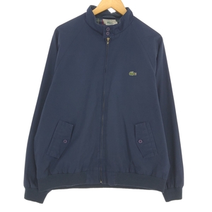 古着 80年代 ラコステ LACOSTE IZOD ハリントンジャケット スイングトップ メンズL相当 ヴィンテージ/eaa470492