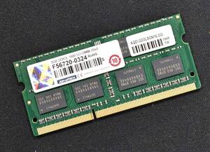 8GB (8GB 1枚) PC3L-12800S DDR3-1600 S.O.DIMM 204pin 2Rx8 1.35V/1.5V 低電圧対応 ADVANTECH Samsung 8G (管:SB0605