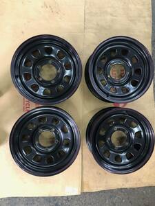 デイトナSS　ホイール　中古品　16ｘ6.0 5-139.7 インセット0　4本　ジムニー