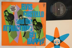 英LP Elvis Costello Get Happy XXLP1 F BEAT /00260