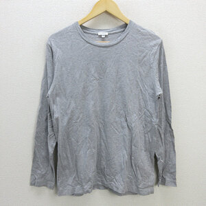 G■日本製■ユナイテッドアローズ/UNITED ARROWS B＆Y ロンT カットソー【M】灰/men