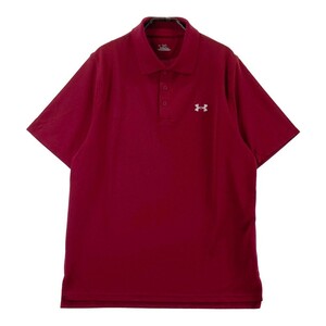 UNDER ARMOUR アンダーアーマー 半袖ポロシャツ レッド系 [240101256357] ゴルフウェア メンズ