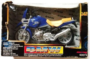 中古 　『 BMW R1100GS (blau Modell) 1/12 』NewRay 43573 全長約17m