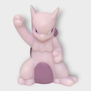 ミュウツー 「ポケモンキッズ」指人形　ソフビフィギュア★高さ約5.5cm〈ao