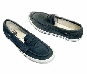 ロンハーマン限定 ジャクソンマティス バンズ JACKSON MATISSE VANS V96JM LOAFER ローファー スエード ネイビー 28.0 [ta-0953]