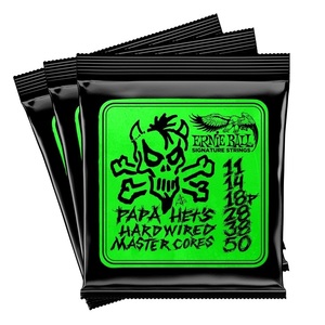 ERNIE BALL #3821 PAPA HET’S HARDWIRED MASTER CORES METALLICA James Hetfield Singnature Strings