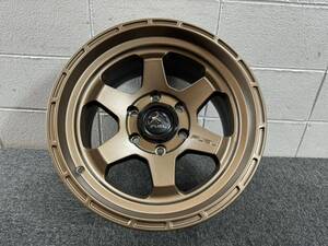 R60213 新品 未使用品 FUEL OFFROAD D666 SHOK マッドブロンズ 17×9J 6H 139.7+01 CB106010