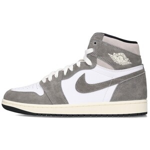 ナイキ スニーカー AIR JORDAN 1 RETRO HIGH OG DZ5485-051 サイズ:28cm エアジョーダン1ハイスモークグレースニーカー 中古 HJ12