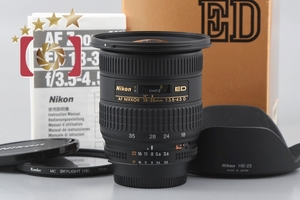 【中古】Nikon ニコン AF NIKKOR 18-35mm f/3.5-4.5 D ED 元箱付き