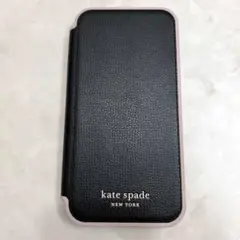 新品未使用 kate spade iPhone 13 手帳型 6.7インチ 黒