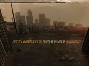 JURASSIC 5 POWER IN NUMBERS INSTRUMENTALS US ORIGINAL PRESS!! 