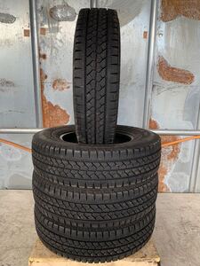 送料込み！195/80R15 BRIDGESTONE BLIZZAK VL1 17年 7mm,9mm 中古スタッドレスタイヤ４本セット