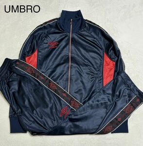 00s UMBRO アンブロ セットアップ トラックジャケット サイドライン