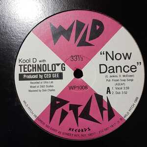 KOOL D WITH TECHNOLO-G / NOW DANCE / GO TO WORK /ULTRAMAGNETIC MC