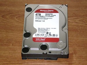 ★ 4TB ★ Western Digital Red 【　WD40EFRX　】 良品 ★FHD