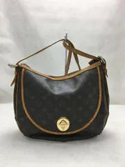 LOUIS VUITTON トゥラムGM_モノグラム_BRW PVC ブラウン