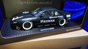 1/18 PANDEM Rocket Bunny S13 VERSION2 NISSAN SILVIA Ignition model イグニッションモデル ロケットバニー 日産 シルビア V2 IG1137