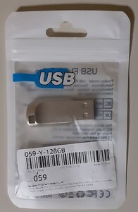 4867 新品 USBメモリ 128GB USB3.0 Mac/Win 059-Y-128GB