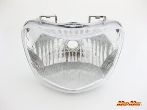 MADMAX バイク用品 SUZUKI スズキ レッツ2(CA1PA/C) 純正タイプ ヘッドライトASSY(クリア)/Let