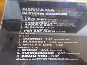 nirvana in store sampler