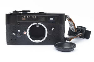 ライカ Leica M5 Black 35mm Rangefinder Camera Body From JAPAN #641