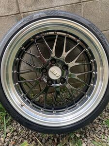 ☆美品 希少 BBS LM Anniversary Edition BKM-SLD BMW LEXUS LS等 5H 120☆