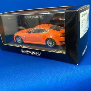 ミニチャンプス 1／43 400081394 JAGUAR XKR GT3 ストリート　　オレンジ　2008