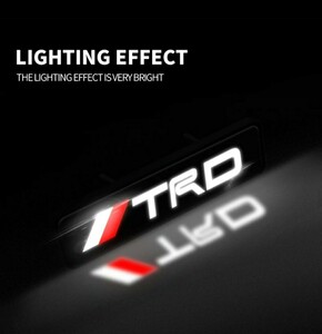 TRDグリルバッジ　LED発光