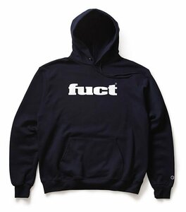 fuct (ファクト) US パーカー プルオーバー OG LOGO CHAMPION HOODED SWEATSHIRT NAVY ネイビー (M)