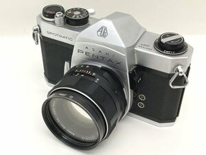 PENTAX SPOTMATIC SP / TAKUMAR 1:1.8/55 一眼レフカメラ ジャンク 中古【UW060224】