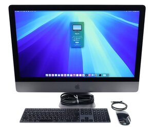 Apple iMac Pro 27インチ Retina 5K 2017 Xeon W-2191B 2.3GHz メモリ128GB 2TB(APPLE SSD) Radeon Pro Vega 64 macOS Sequoia