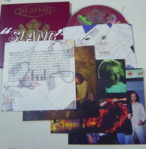 MaxiCD DEF LEPPARD(デフレパード)「SLANG LIMITED EDITION」