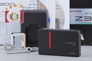 【中古】FUJIFILM 富士フイルム FINEPIX Z300 ブラック コンパクトデジタルカメラ 元箱付き