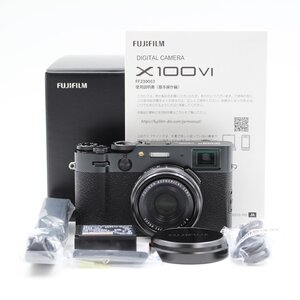 シャッター数11枚 FUJIFILM X100VI-B ブラック X100VI デジタルカメラ 富士フィルム