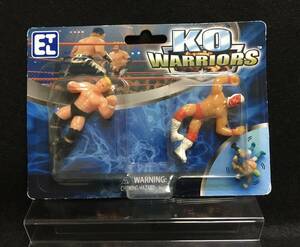 ◆◇KO WARRIORS アクションレスラー ２Pセット キン消し プロレス レスラー ゴムフィギュア◇◆