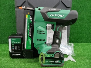 中古品 HiKOKI ハイコーキ 36V マルチボルト 40mm コードレス 仕上釘打機 NT3640DA (XPZ) バッテリー1個 充電器付