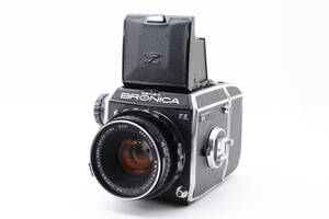 【美品】ZENZA BRONICA EC-TL II + ZENZANON MC 1:2.8 f=80mm ゼンザブロニカ 中判フィルムカメラ #412