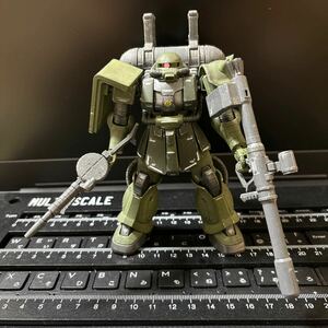 即決 バンダイ HG 1/144 機動戦士ガンダム サンダーボルト 量産型ザク MS-06 ZAKUⅡ 完成品 ジャンク プラモデル ガンプラ