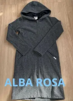 ALBA ROSA アルバローザ　⭐︎グレー フード付き アウター⭐︎