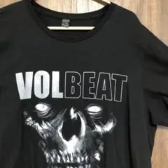 VOLBEAT Tシャツ L 黒 スカル ヴォルビート バンド ロック